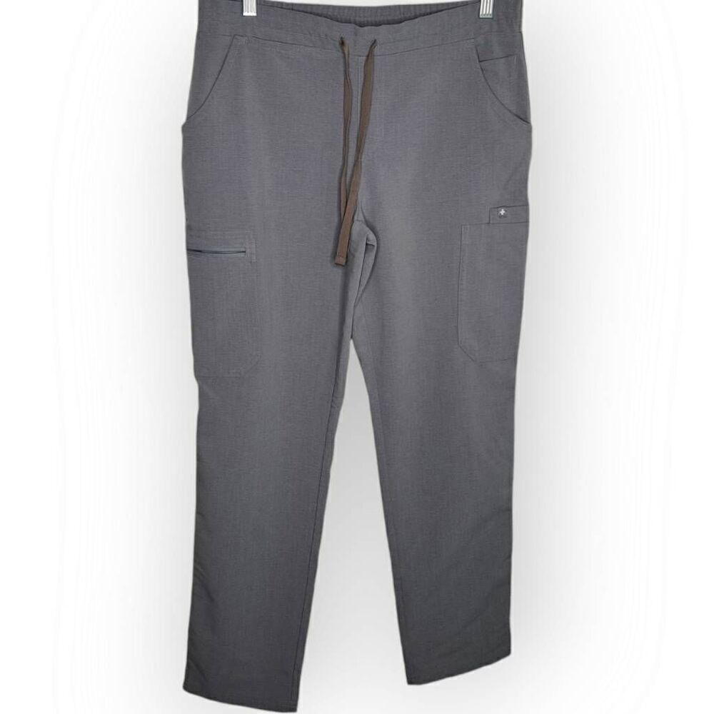 Figs Women's Yola Skinny Scrub Pants Space Grey Size Small